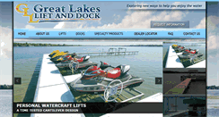 Desktop Screenshot of greatlakeslift.com
